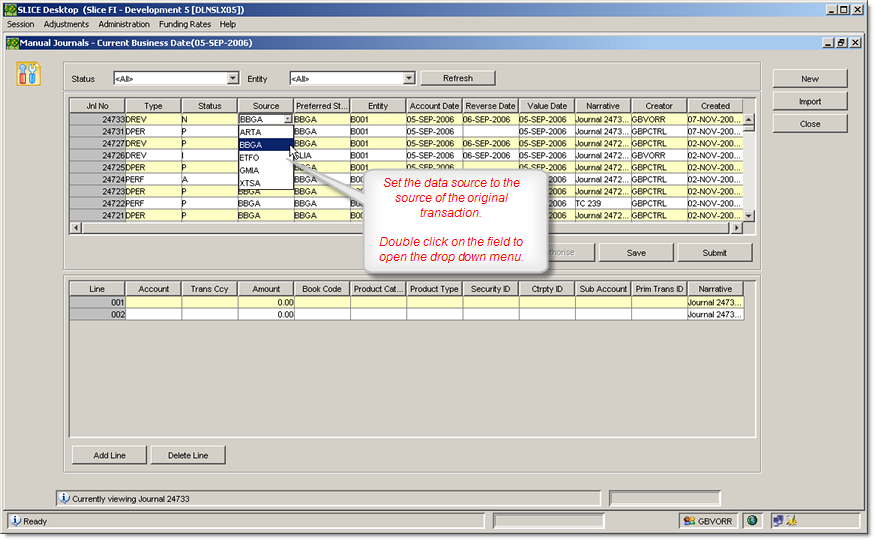 Set the Data Source