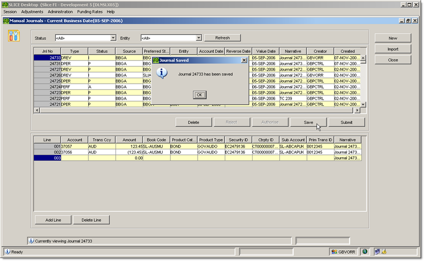 OK Save Dialog