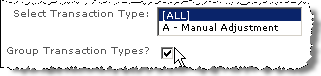 Group Check Box
